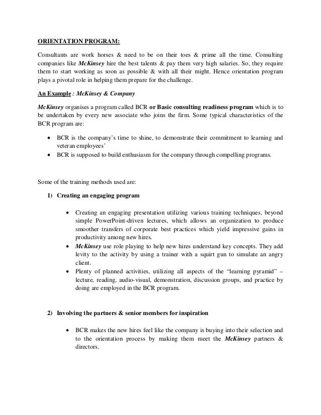 report on consultancy firm report on consultancy firm