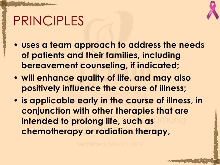 Palliative care essay
