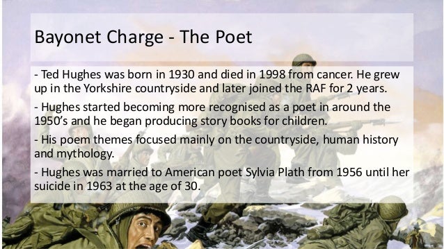 bayonet charge ted hughes essay bayonet charge ted hughes essay