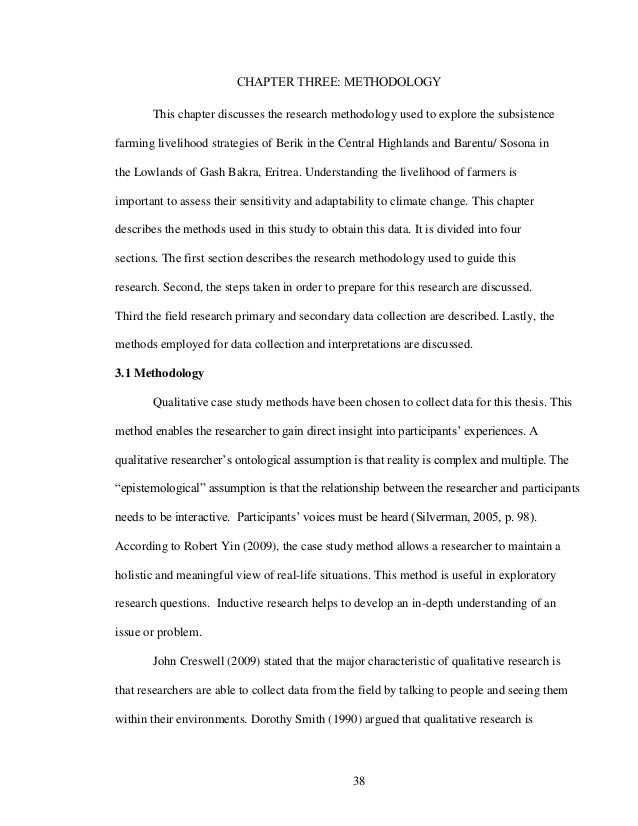 research methodology chapter in a thesis research methodology chapter in a thesis