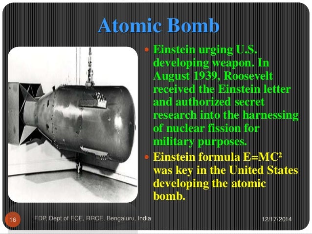 an overview of the creation of the atomic bomb Although he never worked directly on the atomic bomb the government launched the manhattan project, the scientific and military undertaking to develop the bomb. an overview of the creation of the atomic bomb Although he never worked directly on the atomic bomb the government launched the manhattan project, the scientific and military undertaking to develop the bomb.