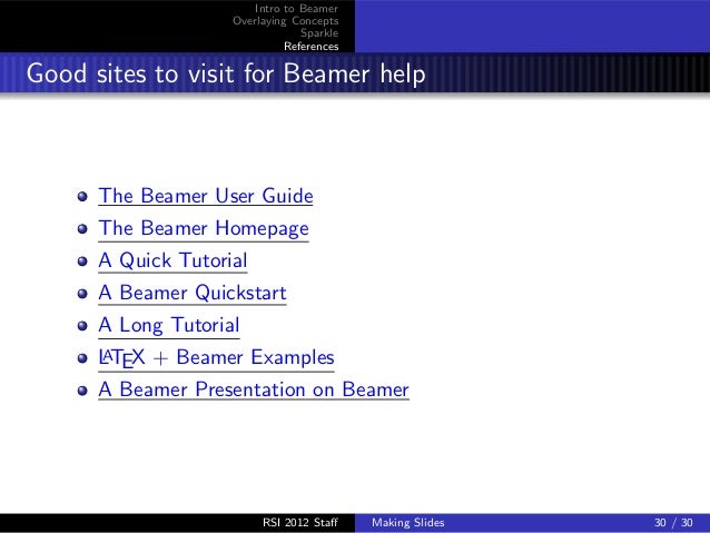 Tutorial Latex Beamer | beamer tutorial Tutorial Latex Beamer | beamer tutorial