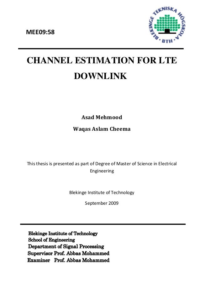 beamforming thesis beamforming thesis