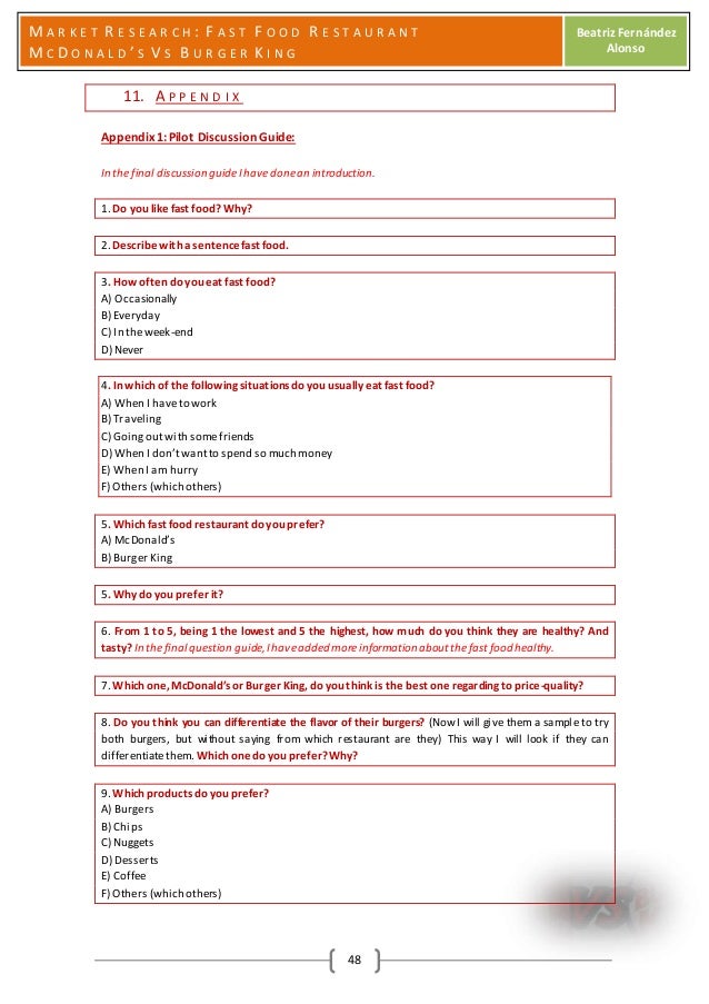 market research mcdonalds market research mcdonalds