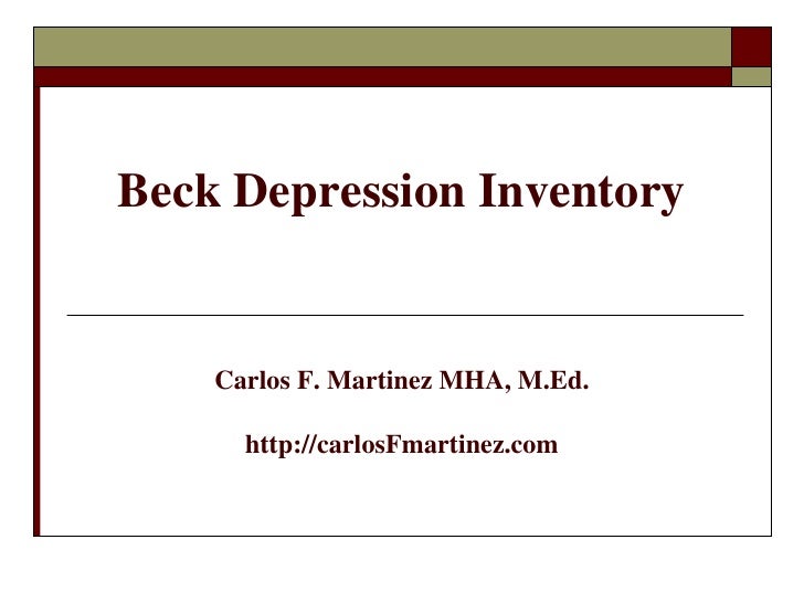 beck depression inventory printable beck depression inventory printable