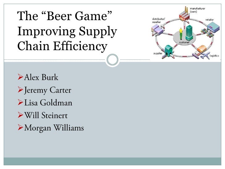 Beer game report essay example image