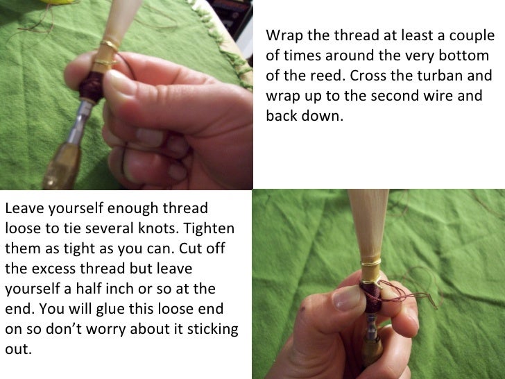 Beginner's Guide to Bassoon Reed Making