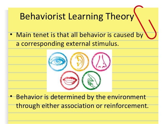 weakness of behaviorism