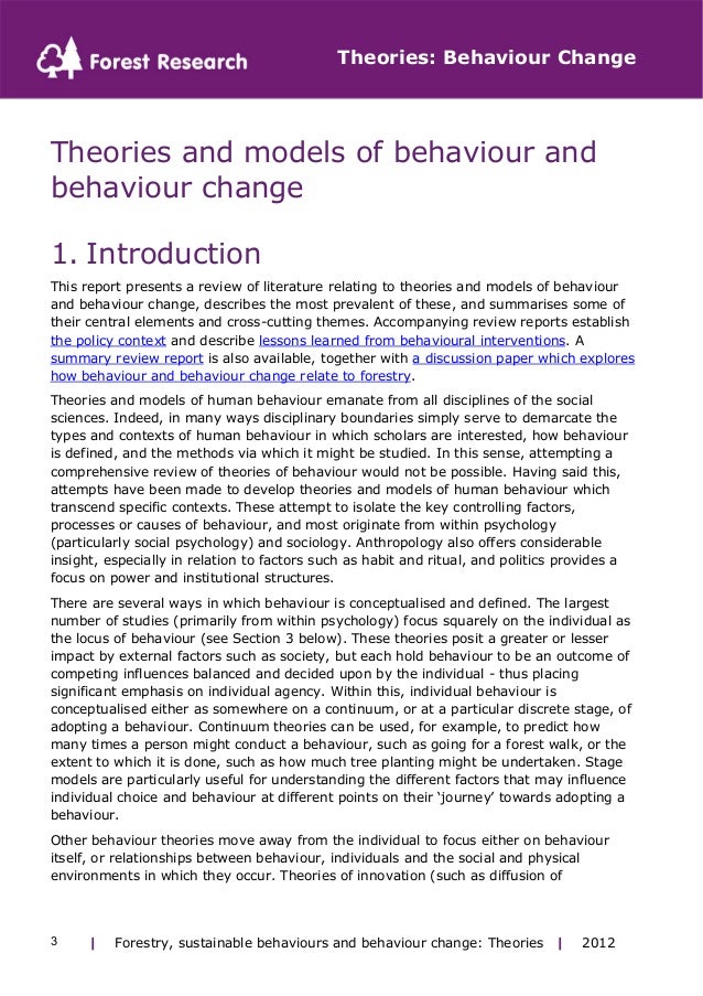 models and theories of change review models and theories of change review