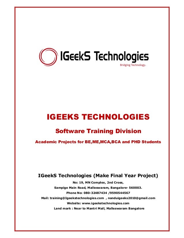 eee final year thesis