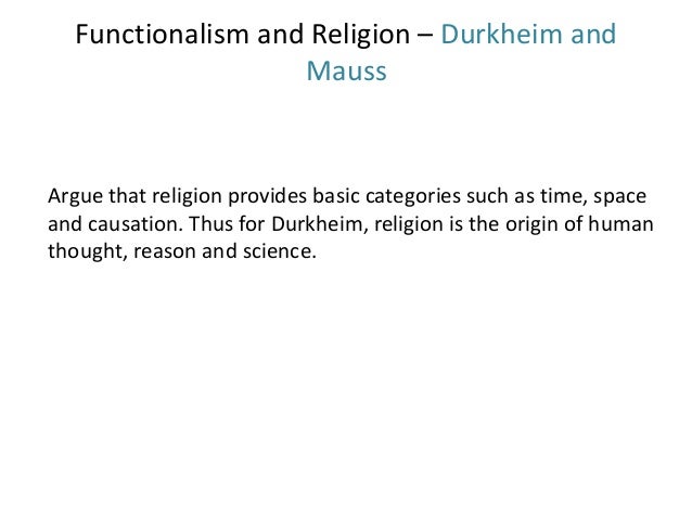 Durkheim secularization thesis