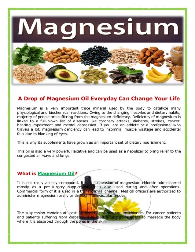 Magnesium Oil Benefits For Your Radiant Health