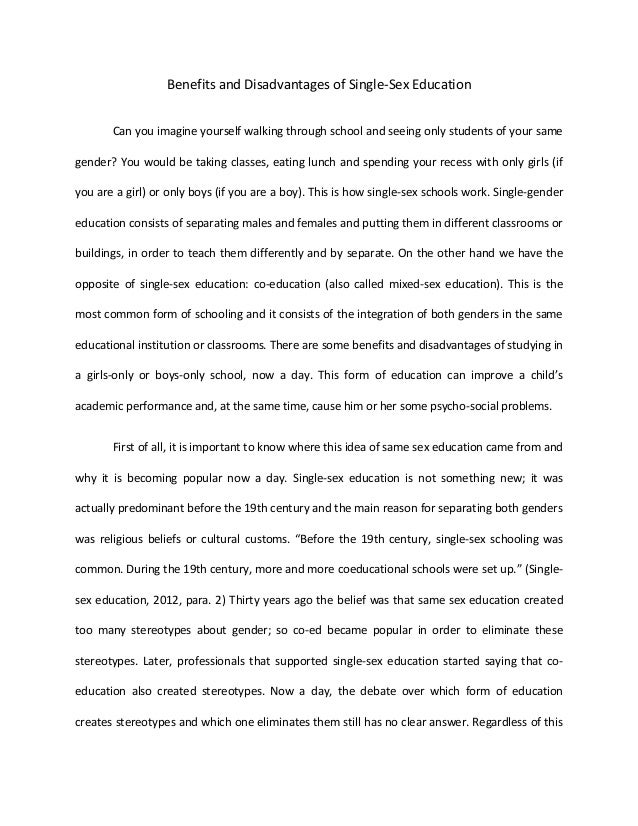 education essay