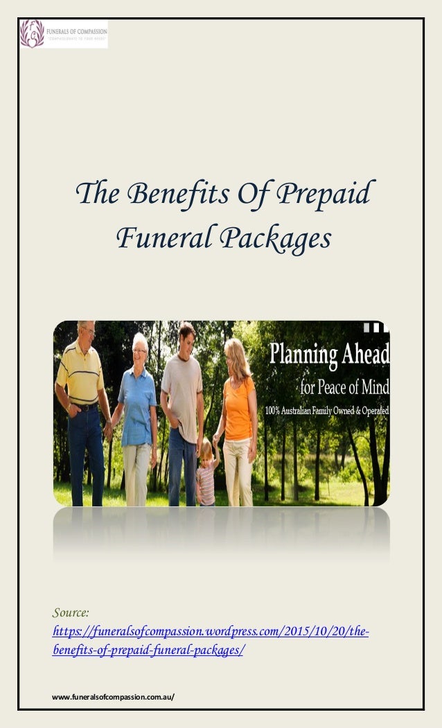 Benefits Of Prepaid Funeral