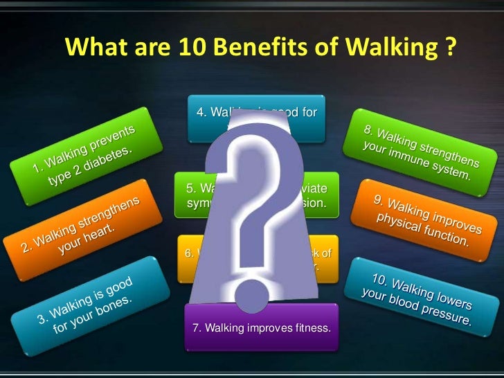 8 Health Benefits Of Walking