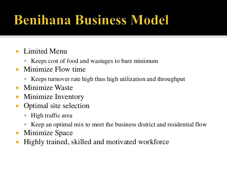 benihana of tokyo case study benihana of tokyo case study