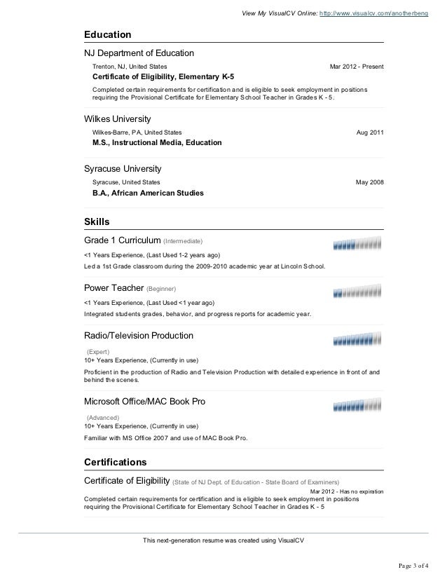 benjamin green visual cv resume planners academic year