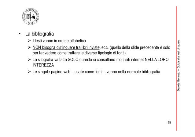 Come Fare La Tesi Di Laurea Guida alla tesi di Laurea