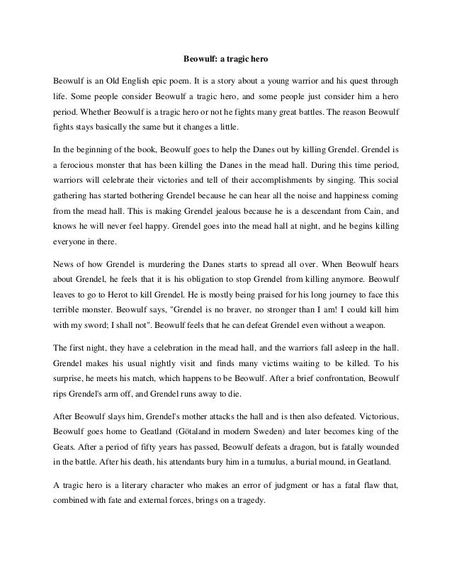 Characteristics of a hero essay