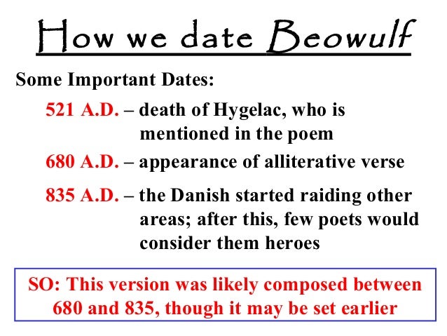 the use of description and imagery in the epic poem beowulf the use of description and imagery in the epic poem beowulf