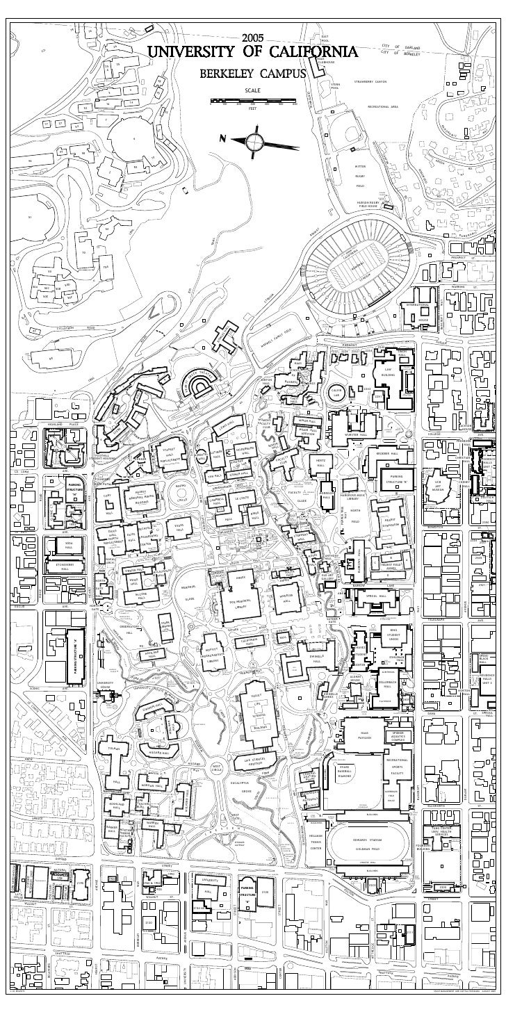 Berkeley Campus Map