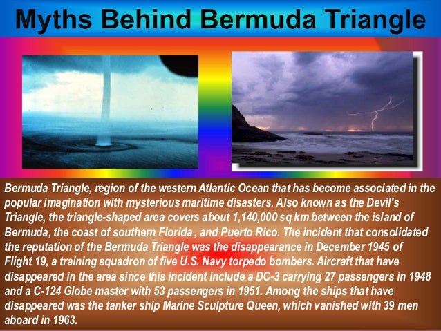 Bermuda triangle research paper conclusion