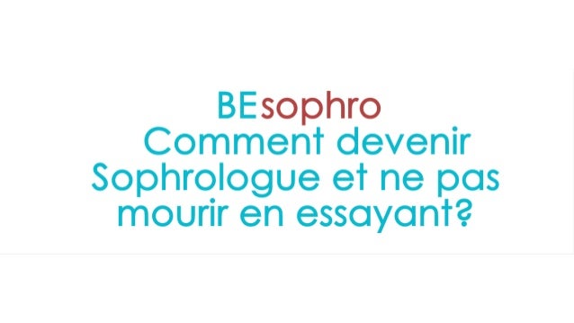 comment devenir sophrologue