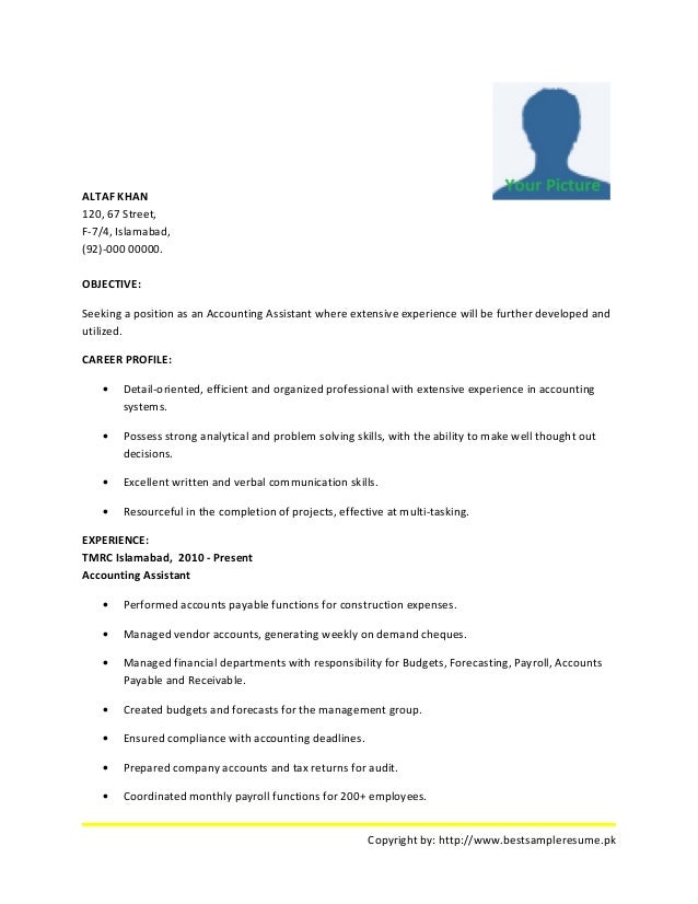 best accountant resume samples
