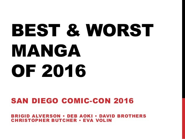Best And Worst Manga San Diego Comiccon 2016 1 638