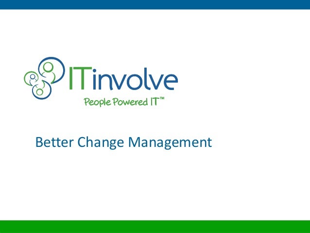 Change Management In Practice Why Does Change Fail