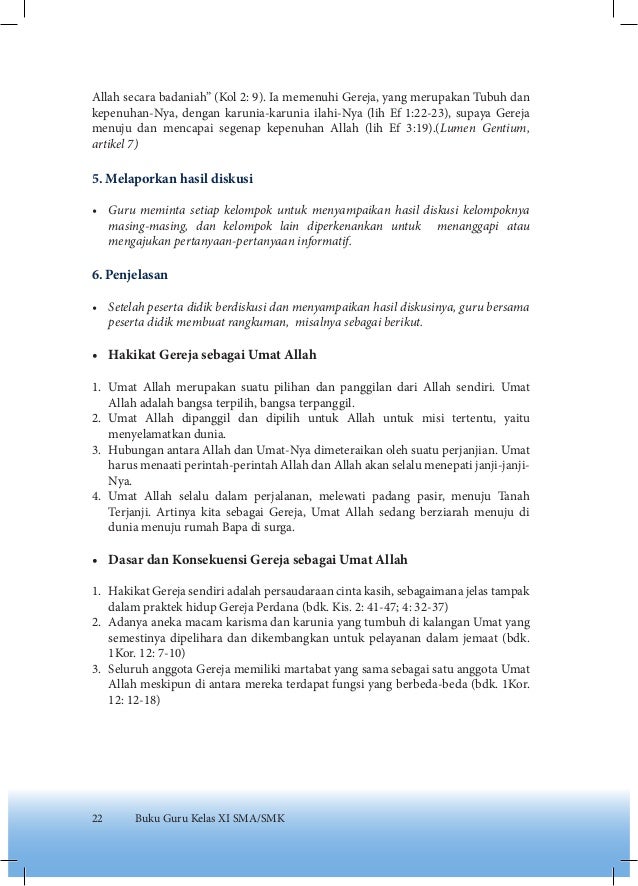 Bg katolik xi_sma kelas xi kurikulum