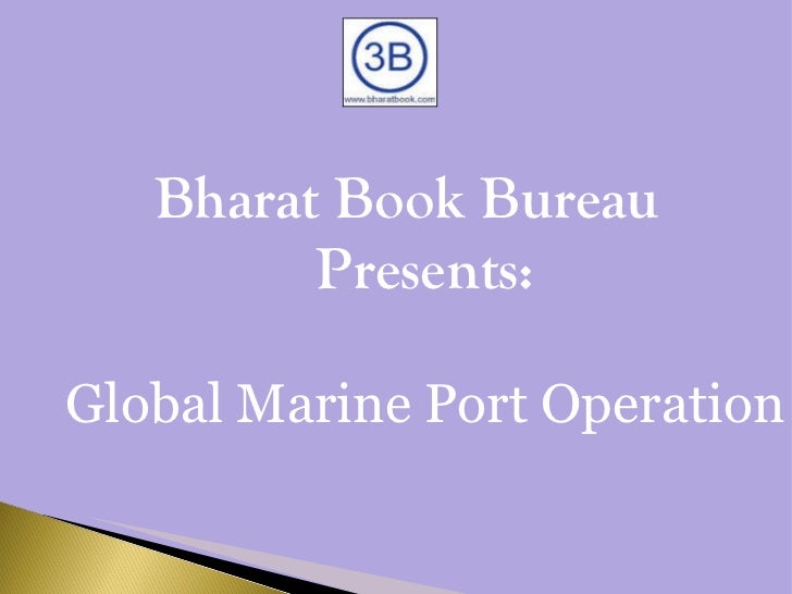 Global Marine Port Operation IBISWorld