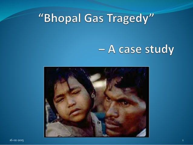 What is the bhopal disaster picture