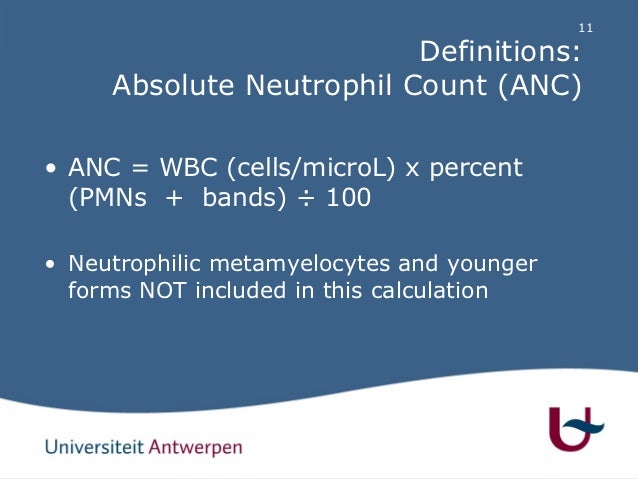 neutropenia calculator