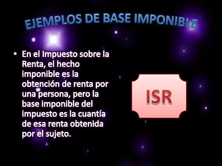 Base Imponible