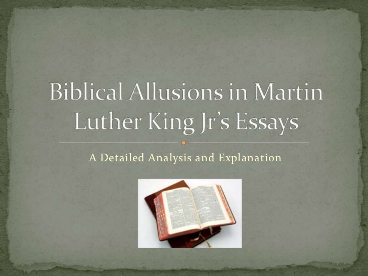 Use allusion essay