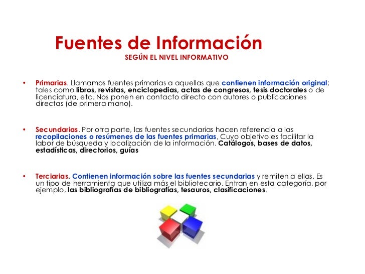 Bibliografia Y Fuentes De Informacion