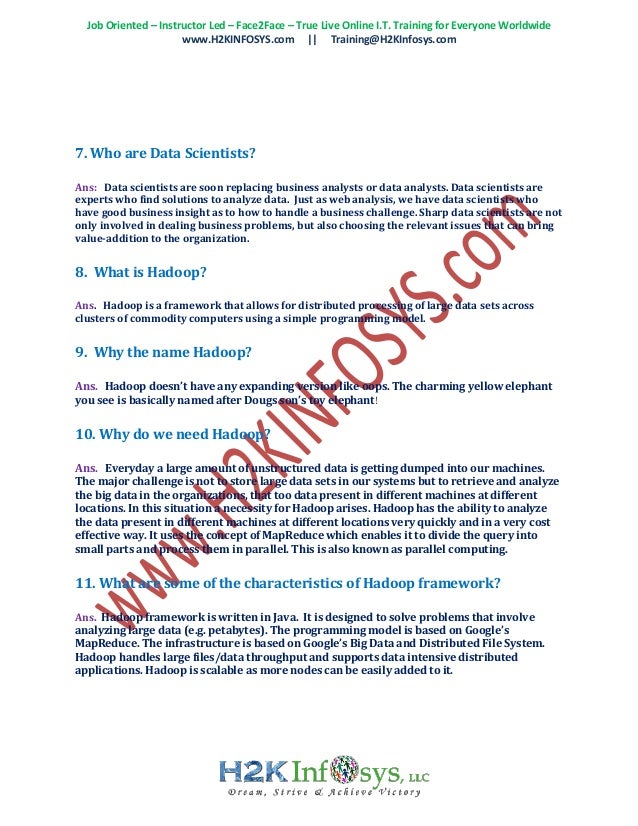 Case study interview questions