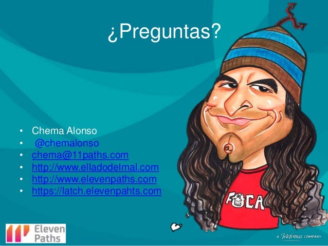 <b>Chema Alonso</b> @chemalonso chema@11paths.com http://www.elladodelmal.com <b>...</b> - webbrowsing-fingerprinting-y-privacidad-en-entornos-de-big-data-20-638