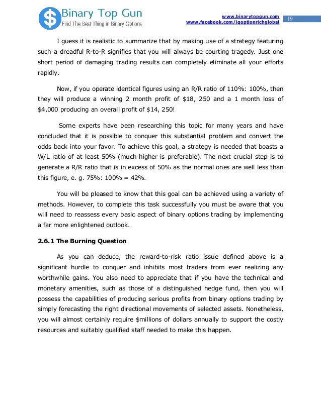 Ratio trading making money using options