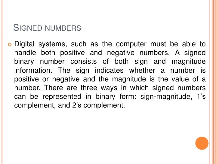 How to write negative numbers in binary form picture