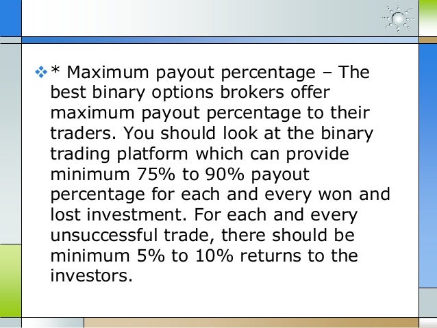 95 binary option money management calculator payout