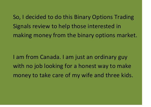 why so actively promoting binary options