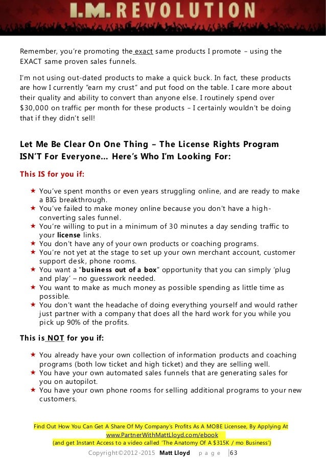 Binary choice offer options