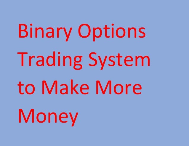 binary options algo trading