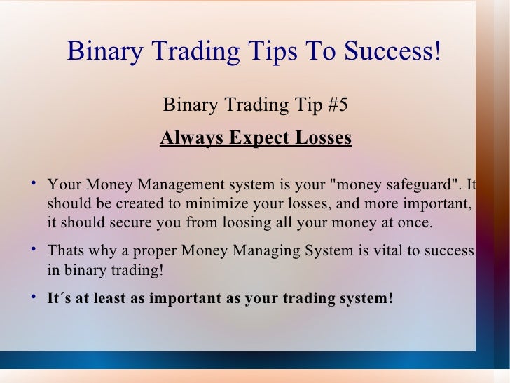 binary option training course