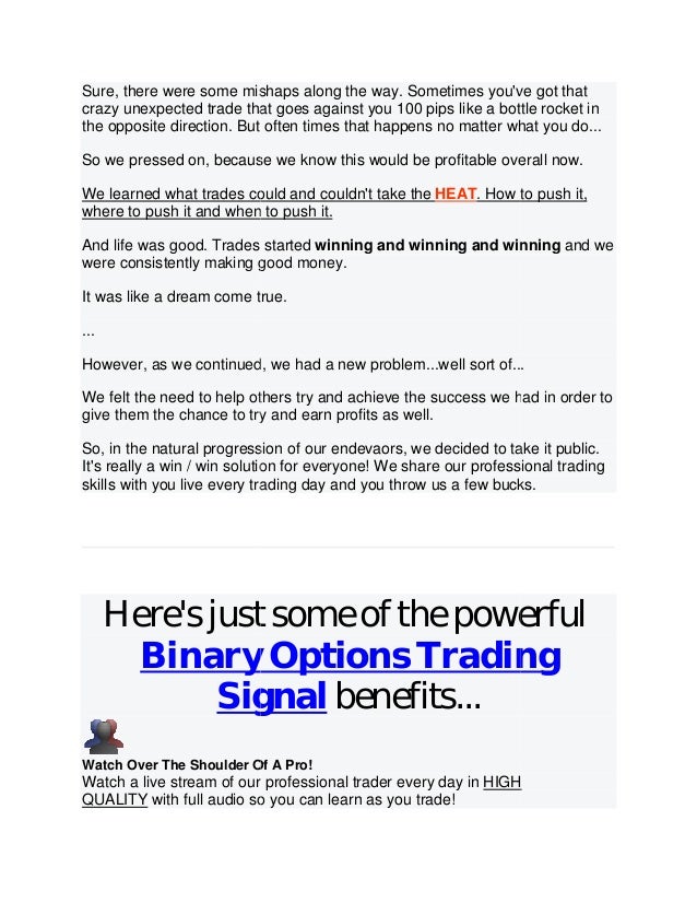 Option trading institute