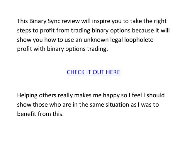 derived profits from binary options review