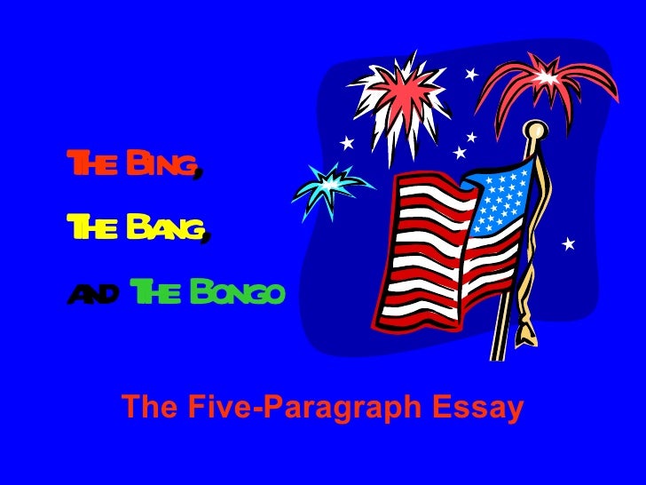 persuasive essay bing bang bongo This is a presentation of a fantastic writing program called first steps writing it uses three little monkeys named bing, bang and bongo to help students learn to write a five-paragraph essay. persuasive essay bing bang bongo This is a presentation of a fantastic writing program called first steps writing it uses three little monkeys named bing, bang and bongo to help students learn to write a five-paragraph essay.