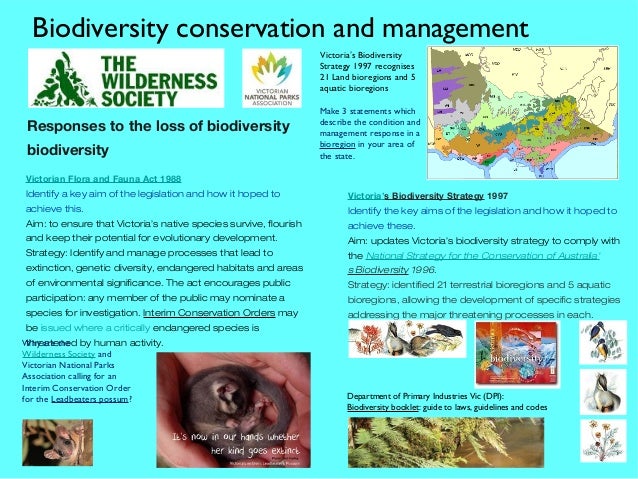 National strategy for the conservation of australia's biodiversity